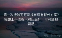 第一次接触可可影视有没有替代方案？完整上手流程（对比后），可可影视剧场