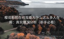 樱花影院在线观看为什么这么多人在用：真实情况分析（新手必看）