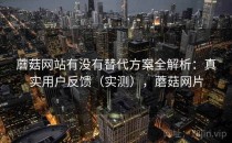 蘑菇网站有没有替代方案全解析：真实用户反馈（实测），蘑菇网片