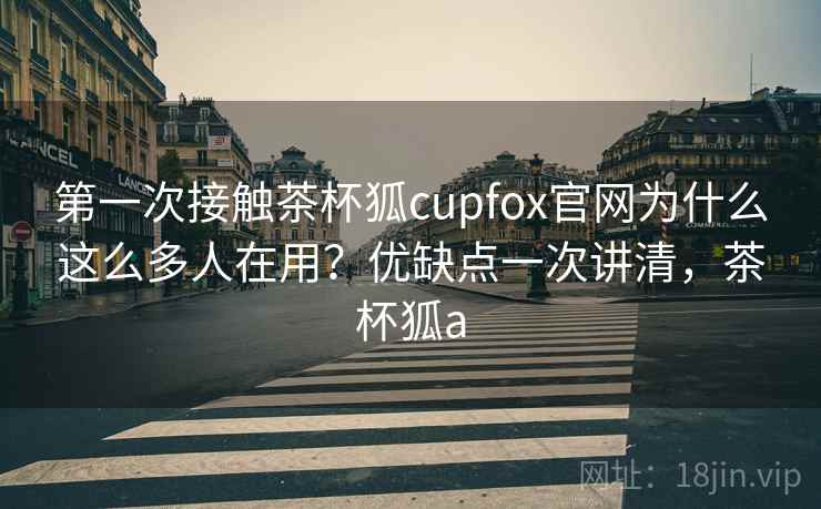 第一次接触茶杯狐cupfox官网为什么这么多人在用？优缺点一次讲清，茶杯狐a  第1张