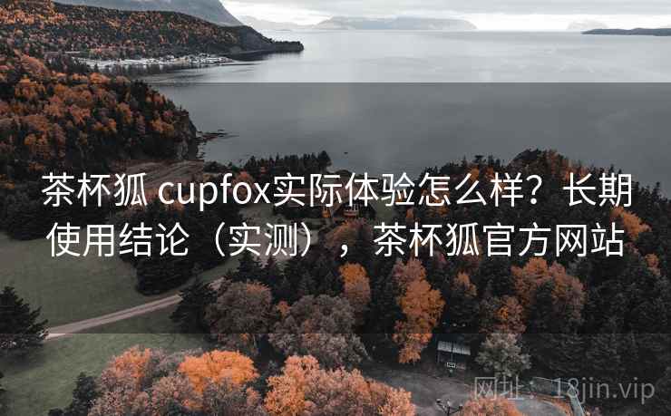 茶杯狐 cupfox实际体验怎么样？长期使用结论（实测），茶杯狐官方网站  第1张